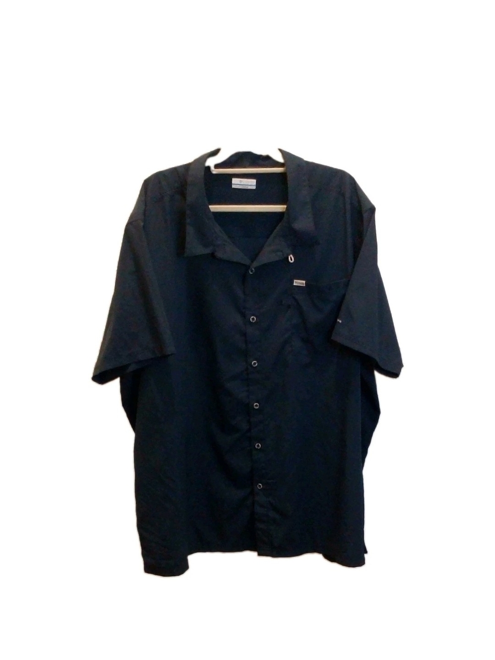 Columbia PFG Slack Tide Camp Shirt Navy 4X 4XT